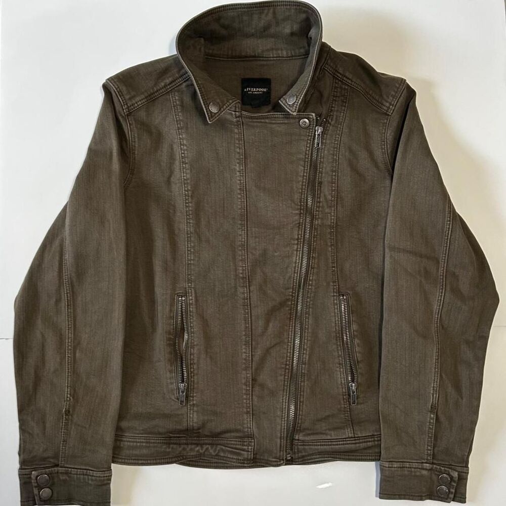 Liverpool-los-angeles Women's Khaki and Green Jacket